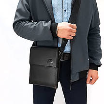 PODIUM Сумка Чоловіча Планшет шкіра BRETTON BP 1631-4 black, фото 2