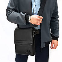 Сумка Чоловіча Планшет шкіра BRETTON 5416-3 black, фото 5