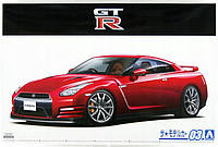 Збірна модель автомобіля NISSAN GT-R R35 Pure Edition 2014 1:24 AOSHIMA 05857