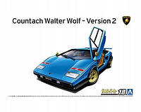 Збірна модель автомобіля Lamborghini Countach 1/24 Aoshima 06383