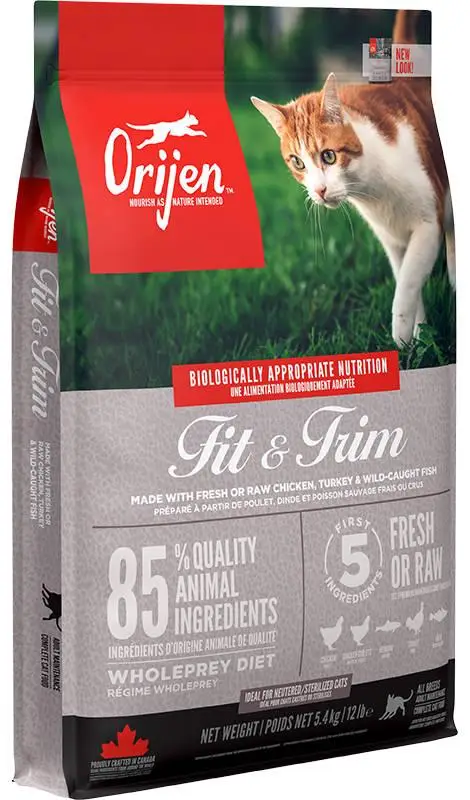 Orijen Fit & Trim (44/15) для дорослих і літніх котів 5,4 кг