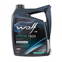 Wolf OfficialTech 5W-30 C2/C3 5л (8332579) Синтетическое моторное масло Renault RN 17