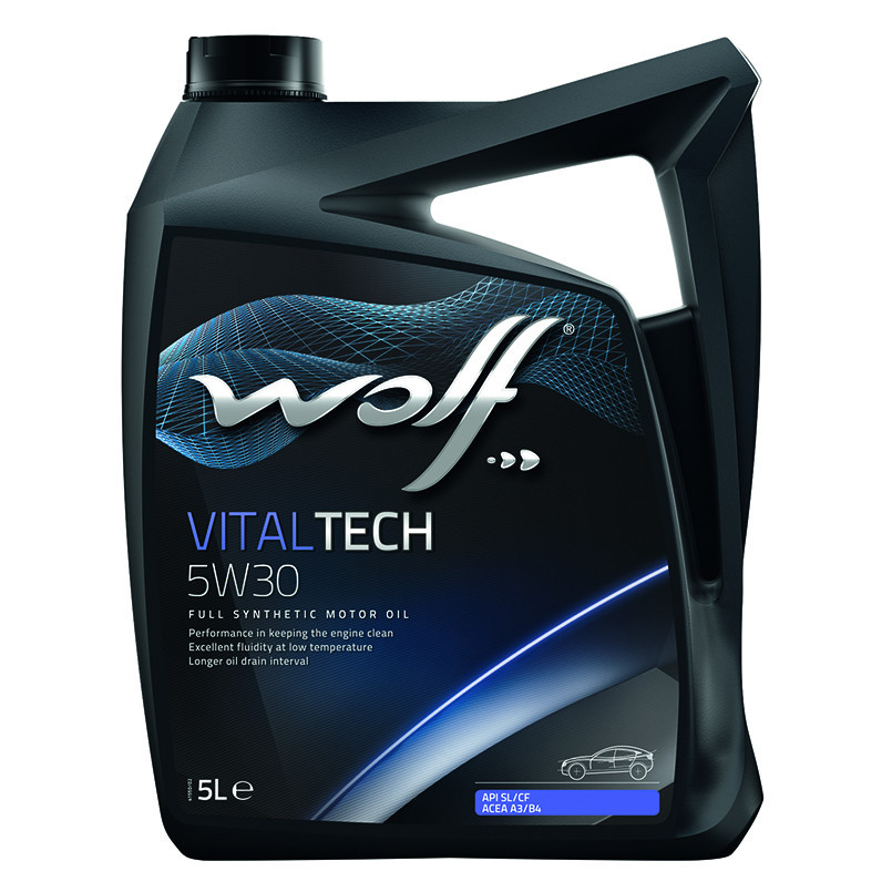 Wolf VitalTech 5W-30 5л (8300011) Синтетична моторна олива