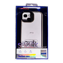 Чехол Easoncase Metal Holder (with Camera Protect) для Apple iPhone 15 Grey, фото 2