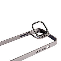Чехол Easoncase Metal Holder (with Camera Protect) для Apple iPhone 15 Grey, фото 4