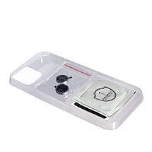 Чехол Easoncase Metal Holder (with Camera Protect) для Apple iPhone 15 Grey, фото 5