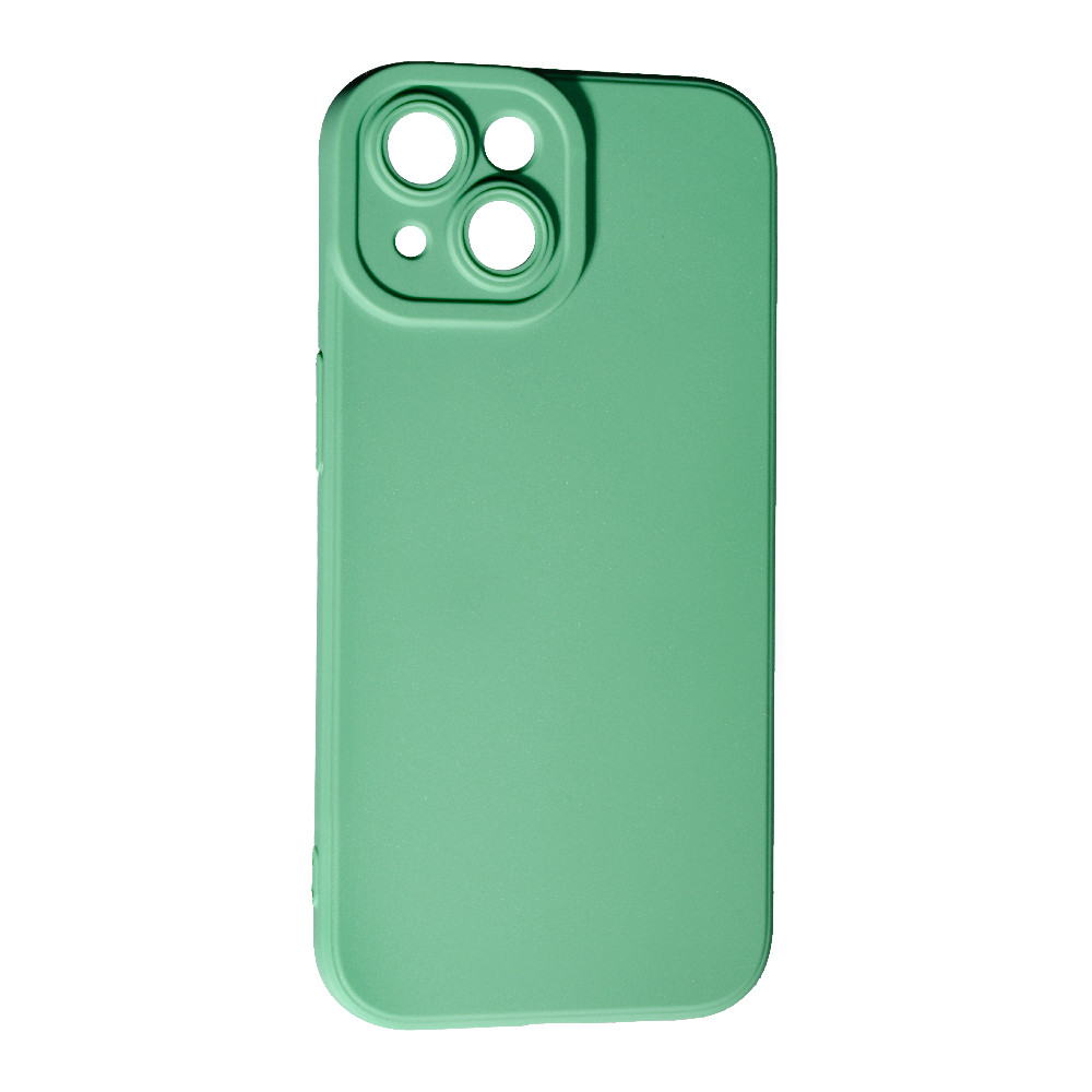Силіконовий чохол SMTT для Apple iPhone 15 Matcha Green