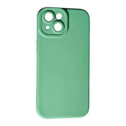 Силіконовий чохол SMTT для Apple iPhone 15 Matcha Green, фото 1