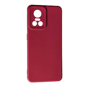 Силіконовий чохол SMTT для Realme GT Neo 3 Bordo