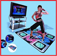 Танцевальный музыкальный коврик для детей Dance Pad Platinum детский домашний коврик для танцев для ПК и телев