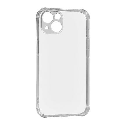 Силіконовий чохол Shock proof для Apple iPhone 14 Transparent, фото 1