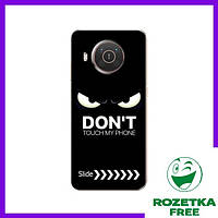 Чехол Dont Touch my phone для Nokia X10 / Чехлы на Нокиа Х10