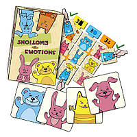 Настольная карточная игра "Emotions" Мастер MKZ0810 составь первым ряд
