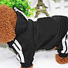 Спортивний костюм для собак Pet Style "Adidog" Чорний XS, фото 3