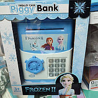Детская электронная копилка-сейф Frozen , Копилка с кодовым замком