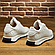 Шкіряні брендові чоловіче взуття білого кольору 57312п-бел, фото 6