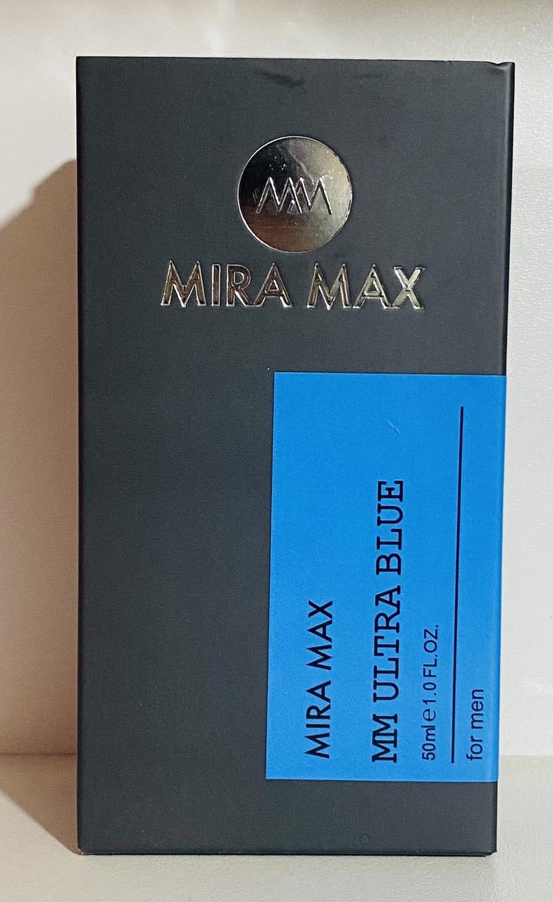 Парфуми чоловічі "MM ULTRA BLUE" Mira Max (аромат схожі на Montblanc Explorer Ultra Blue) 50ml
