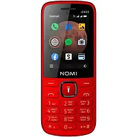 Кнопочный телефон Nomi i2403 Red