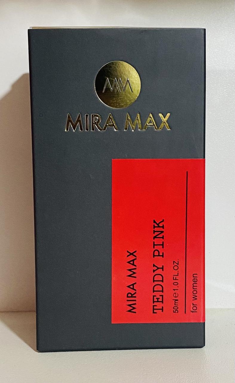Парфуми жіночі "TEDDY PINK" Mira Max (аромат схожі на Moschino Toy 2 Bubble Gum) 50ml