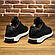 Шкіряні брендові чоловіче взуття чорного кольору, фото 4