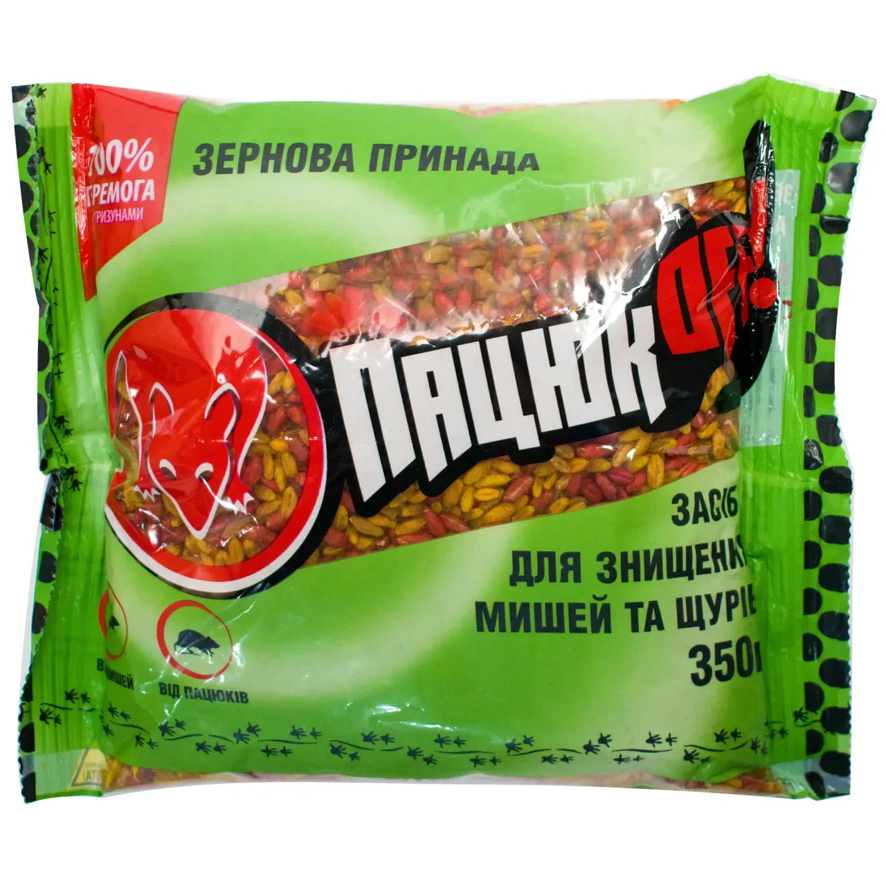 «Пацюкофф» зерновая смесь 350 г (от крыс и мышей), оригинал