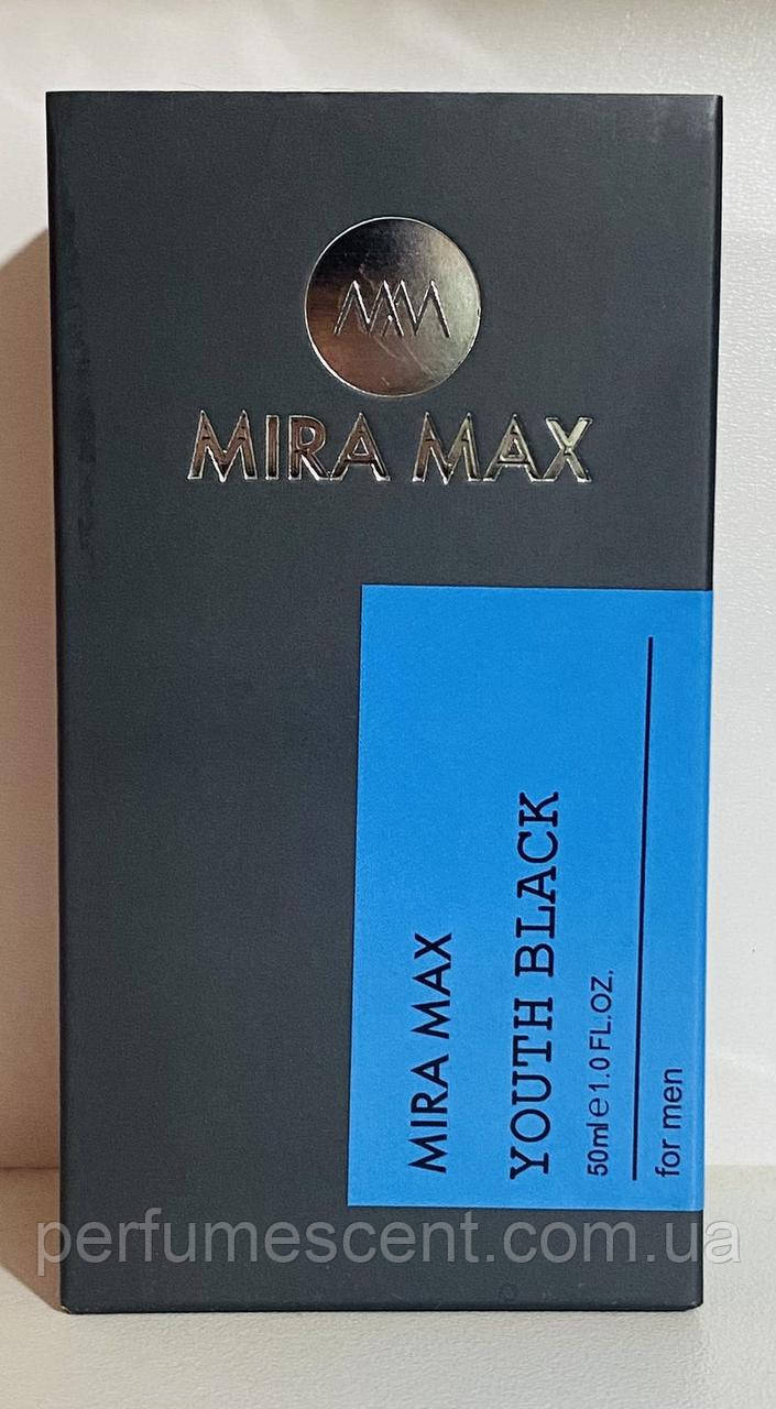 Парфуми чоловічі "YOUTH BLACK" Mira Max (аромат схожі на Yves Saint Laurent L'Homme Le Parfum) 50ml, фото 1