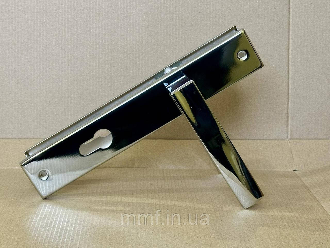 Ручка на планці  LIBERA 240х40х85мм Хром
