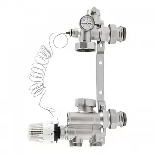 Смесительный узел EP-Slovenia 1” для коллекторов с нижним подключением, фото 1