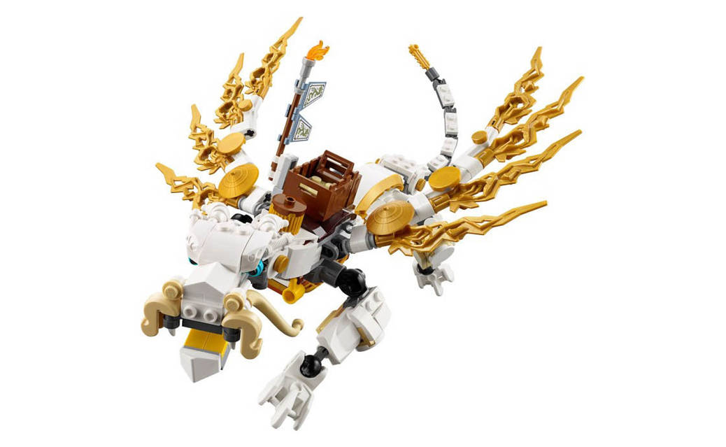 【新品/未使用】 VOSホワイト フルセット6本 Конструктор LEGO NINJAGO Дракон Мастера Ву (70734) цена, купить в