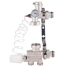 Смесительный узел KP CZECH 1” для коллекторов с нижним подключением