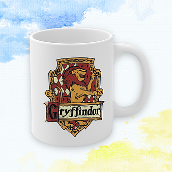 Чашка з принтом Гаррі "грифіндор"