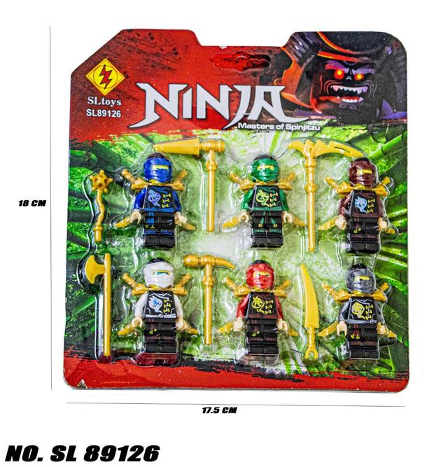 Набір з 6 фігурок Ninjago 89126