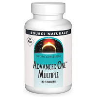 Мультивитамин Source Naturals Мультивитамины и Минералы, без железа, Advanced One Multiple No Iron (SN1484) -