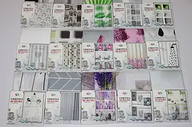 силіконові штори 180 см * 180 см