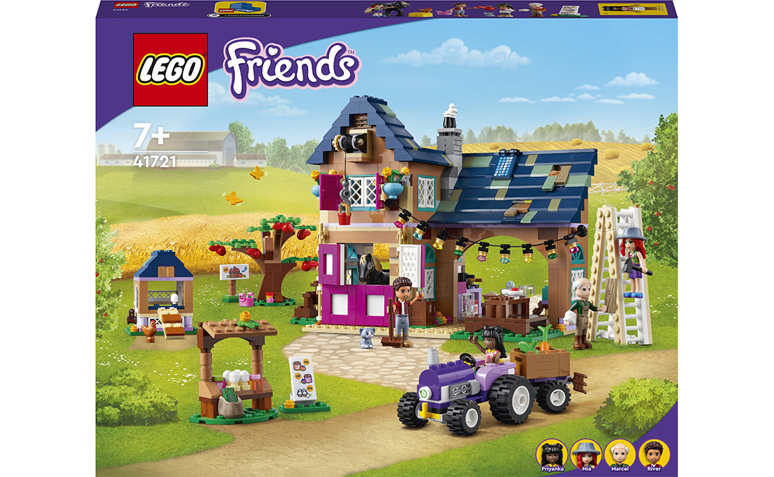 LEGO Friends Ферма органічних продуктів 826 деталей (41721)