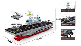 Конструктор COME ALIVE 40015 Amphibious Assault ship Десантний військовий корабель Амфібія 365 деталей
