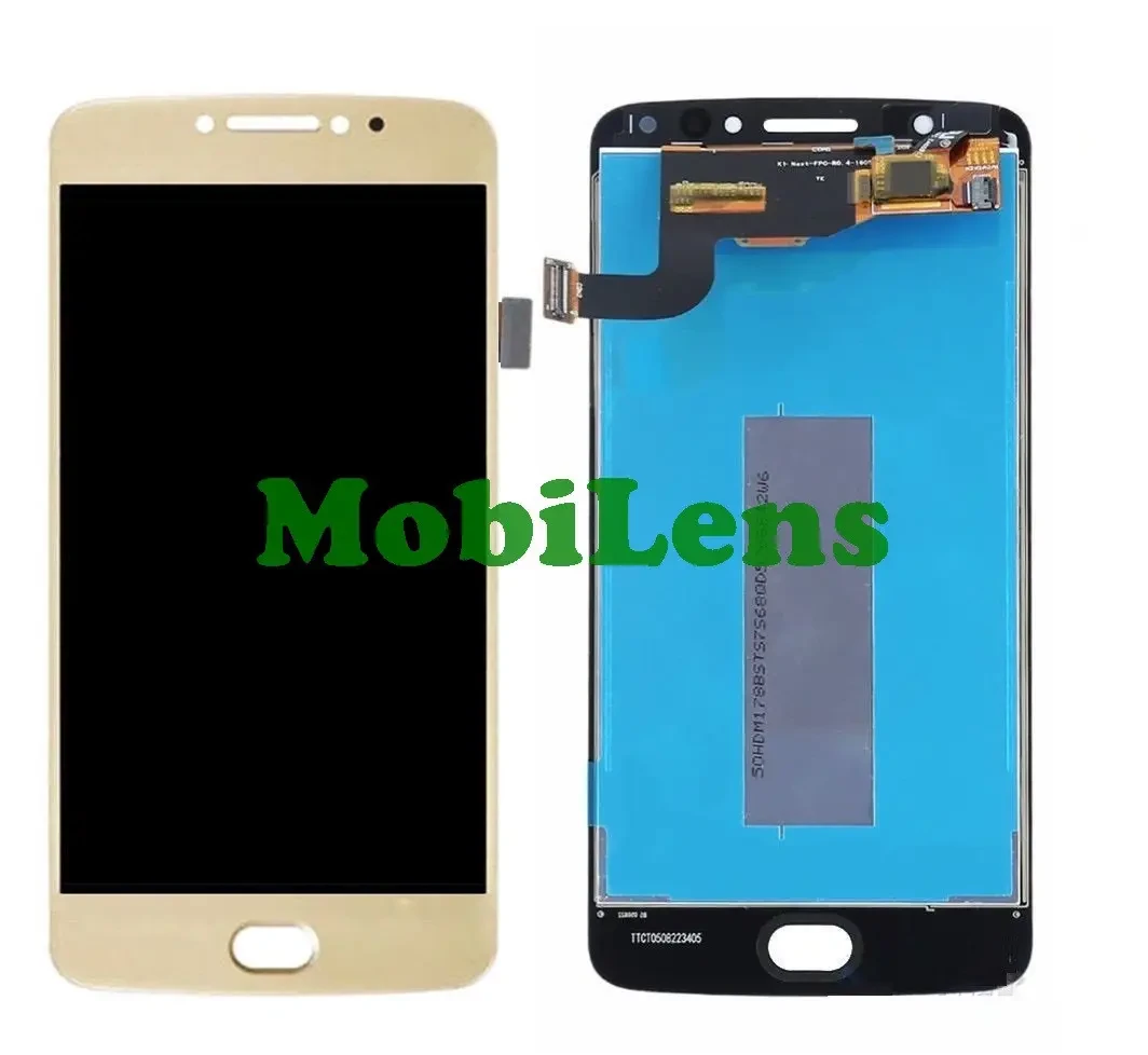 Motorola XT1762, XT1761, XT1766, Moto E4 Дисплей + точскрин (модуль) золотистий
