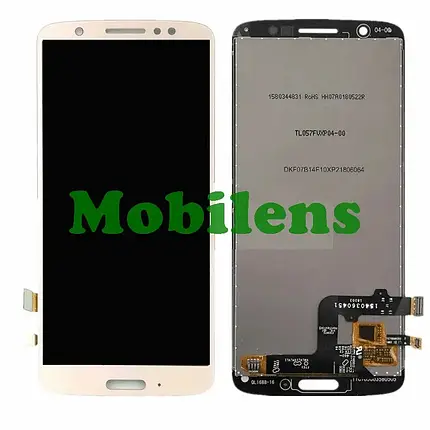 Motorola XT1925, Moto G6 Дисплей + тачскрин (модуль) золотистий, фото 1