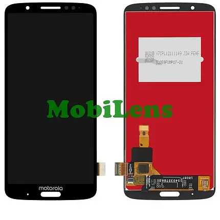 Motorola XT1926, Moto G6 Plus Дисплей+тачскрин(модуль) черный, фото 1
