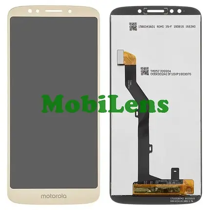 Motorola XT1944, Moto E5, XT1920DL Дисплей + тачскрин (модуль) золотистий, фото 1