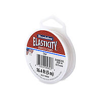 Еластичний шнур Elasticity Beadalon Clear, 0,5 мм (5 м)