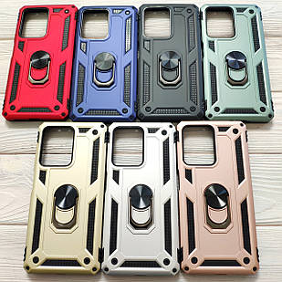 Чохол Armor для Xiaomi Poco X5 Pro 5G Протиударний з кільцем (різні кольори)