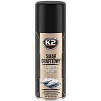 К-2 Smar Grafit 400ml Смазка гафитная в аэрозоли W130