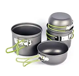 Набір туристичного посуду для кемпінгу MA-76 Cocin set