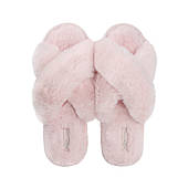 Жіночі домашні капці з відкритим носком MVM MY HOME RADA 36-37 Рожеві (SL-02 36-37 PINK)