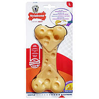 Жевательная игрушка для собак Nylabone Extreme Chew Cheese Bone вкус сыра L до 23 кг