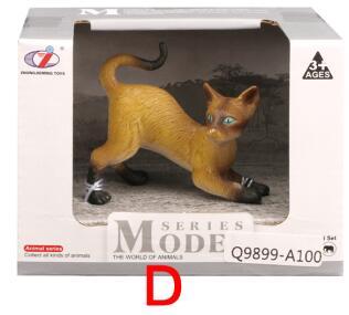 Тварина Q9899-A100-D (192 шт.) кішка, сиамічна, 6 см, у кор-ку, 10-7,5-7 см