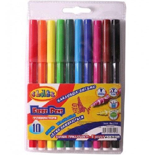 Фломастери "CLASS" PREMIUM 10кол 2710 довж.письма 450м, шт, фото 1