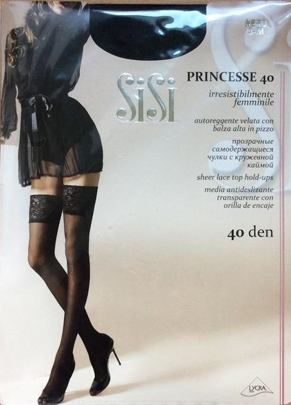 Чулки Sisi Princesse 40 nero 2