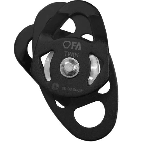 Блок-ролик First Ascent Twin black, фото 1